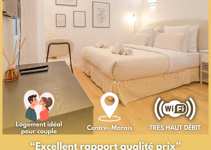 Charming Studio In The Marais